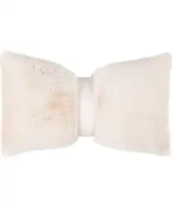 Deko-Kissen Schleife, creme