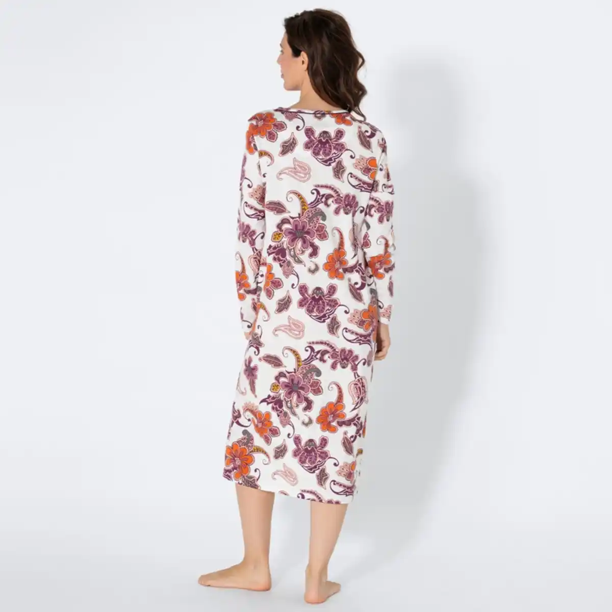 Bild 4 von Damen-Nachthemd mit Knopfleiste