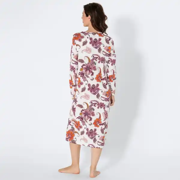 Bild 4 von Damen-Nachthemd mit Knopfleiste