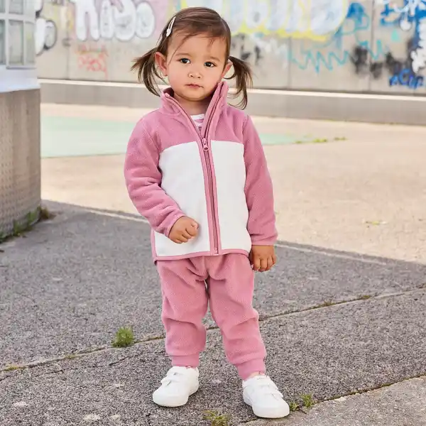 Bild 1 von Baby-Mädchen-Fleece-Set, 2-teilig