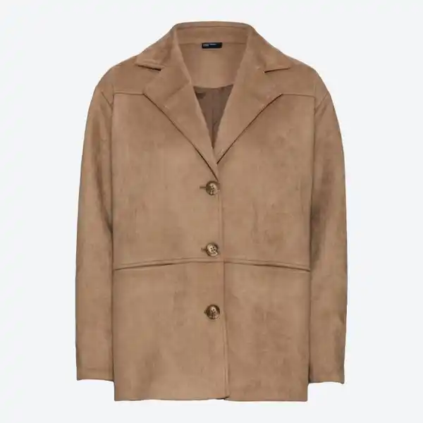 Bild 2 von Damen-Jacke in Wildlederoptik mit Elasthan