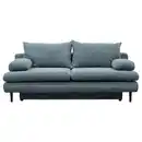 Bild 1 von P & B Schlafsofa, Türkis, Textil, 2-Sitzer, Füllung: Schaumstoff, 202x85x99 cm, Wohnzimmer, Sofas & Couches, Schlafsofas, Schlafsofas mit Bettkasten