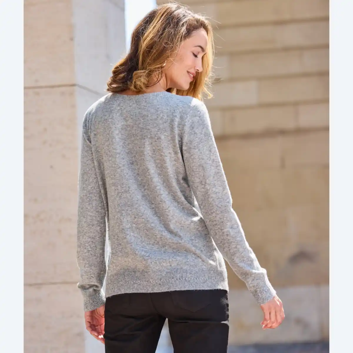 Bild 4 von Damen-Pullover mit RWS-zertifizierter Wolle