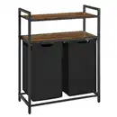 Bild 1 von WÄSCHEKORB BLH211B01, Braun, Schwarz