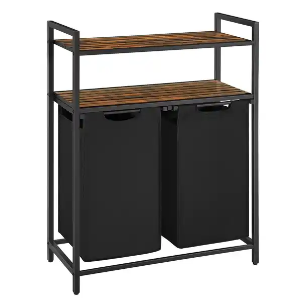 Bild 1 von WÄSCHEKORB BLH211B01, Braun, Schwarz
