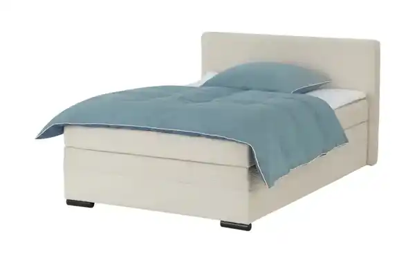 Bild 3 von smart Boxbett mit Topper, Cordbezug, Beige Basic