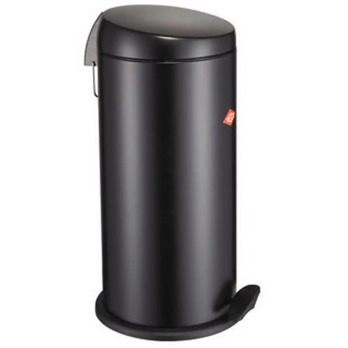 Bild 1 von Wesco Abfallsammler Capboy Maxi, Schwarz, Edelstahl, Metall, 22 L, 60 cm, Küchen, Küchenausstattung, Mülleimer