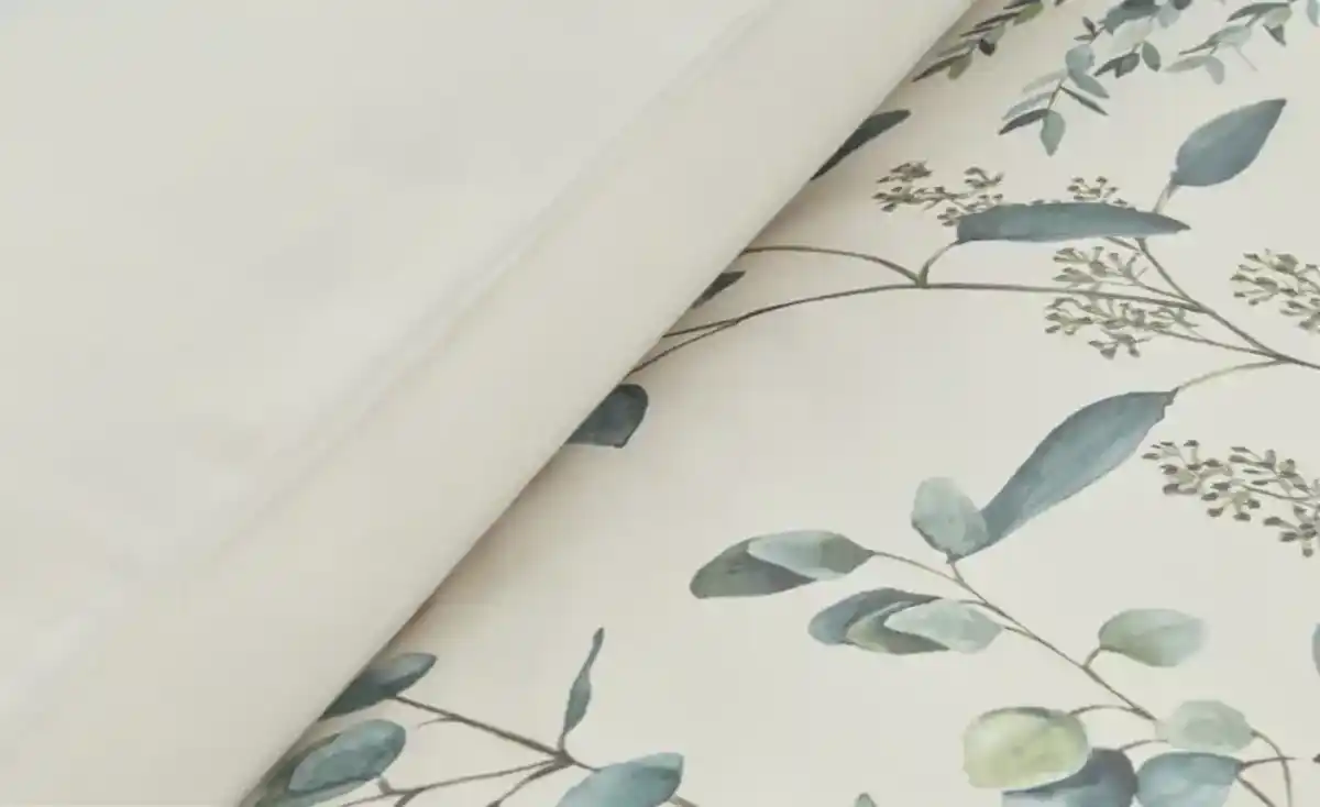 Bild 4 von Como Green Satin Bettwäsche Eucalyptus