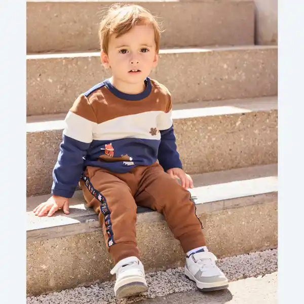 Bild 4 von Baby-Jungen-Set mit Sweatshirt, 2-teilig
