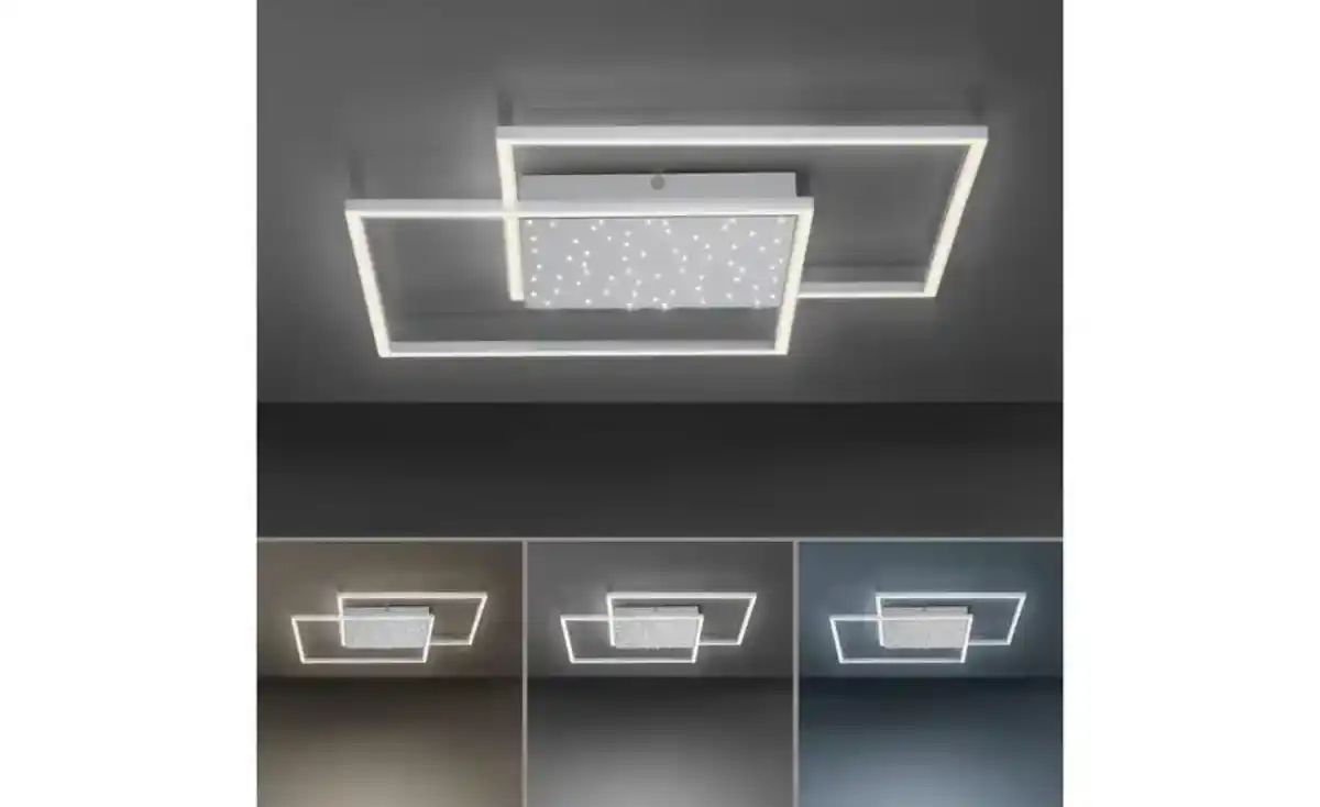 Bild 4 von Paul Neuhaus LED-Deckenleuchte, Nickel-matt, mit Sternenhimmel