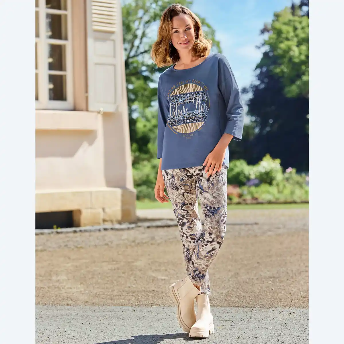 Bild 1 von Damen-Hose mit Viskose