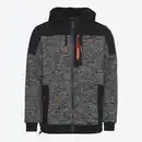 Bild 3 von Herren-Knitfleece-Jacke mit Kapuze