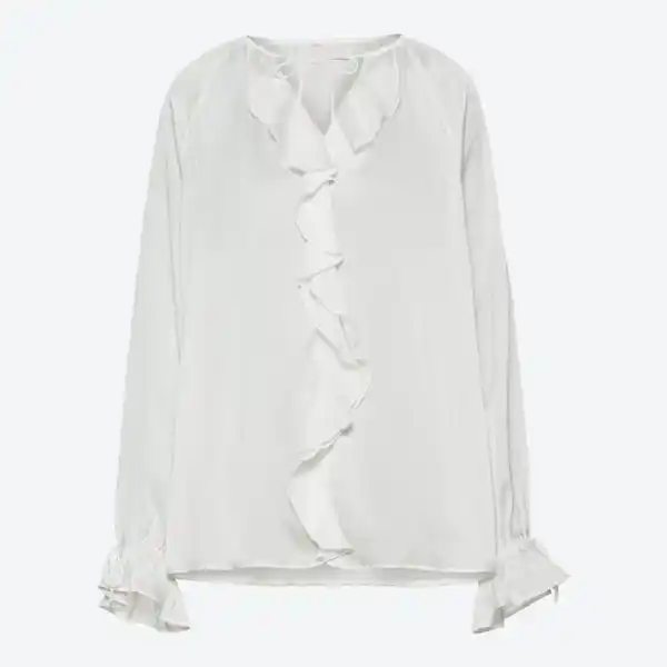 Bild 4 von Damen-Bluse mit Rüschen und Volants