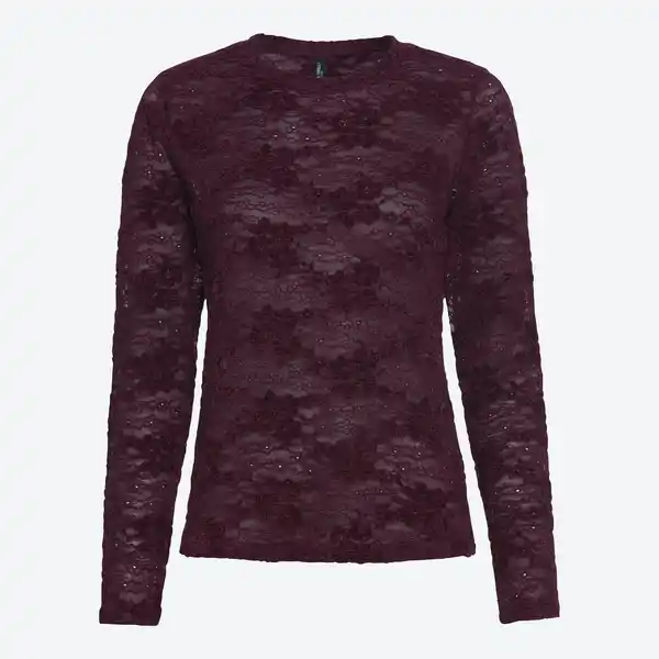 Bild 1 von Damen-Spitzenshirt mit langen Ärmeln