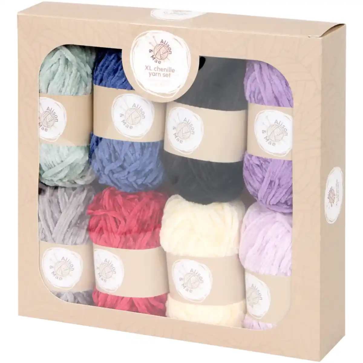 Bild 2 von Alison & Mae XL-Chenillegarn-Set