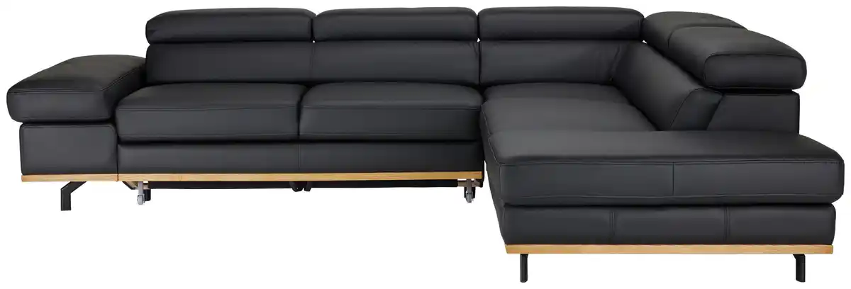 Bild 1 von Wohnlandschaft Carmen rechts Schwarz, Schwarz