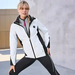 Damen-3-in-1-Jacke mit Fleece-Innenjacke