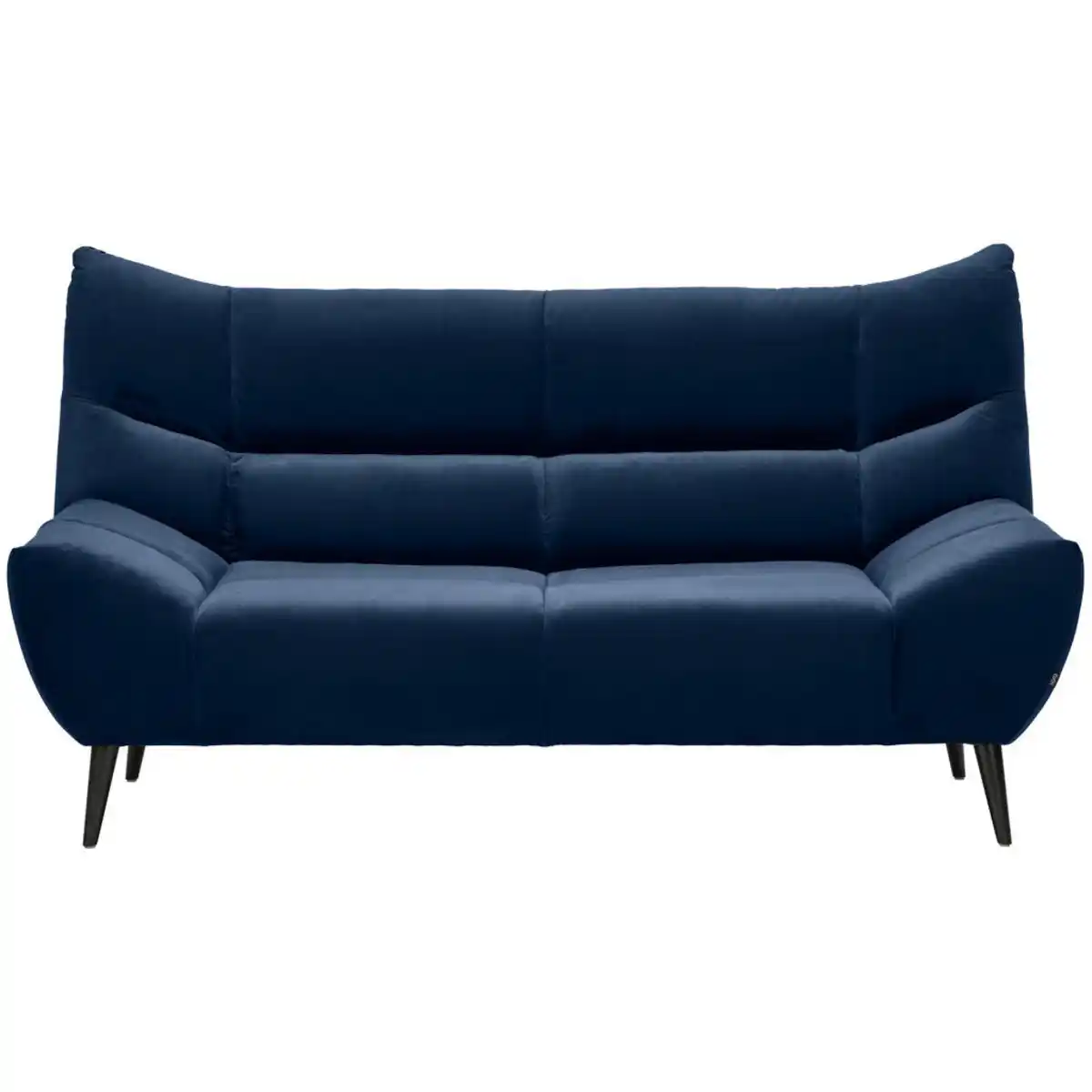 Bild 1 von Xora 2-Sitzer-Sofa, Dunkelblau, Textil, 190x106x99 cm, Typenauswahl, Stoffauswahl, Hocker erhältlich, Wohnzimmer, Sofas & Couches, Sofas, 2-Sitzer Sofas