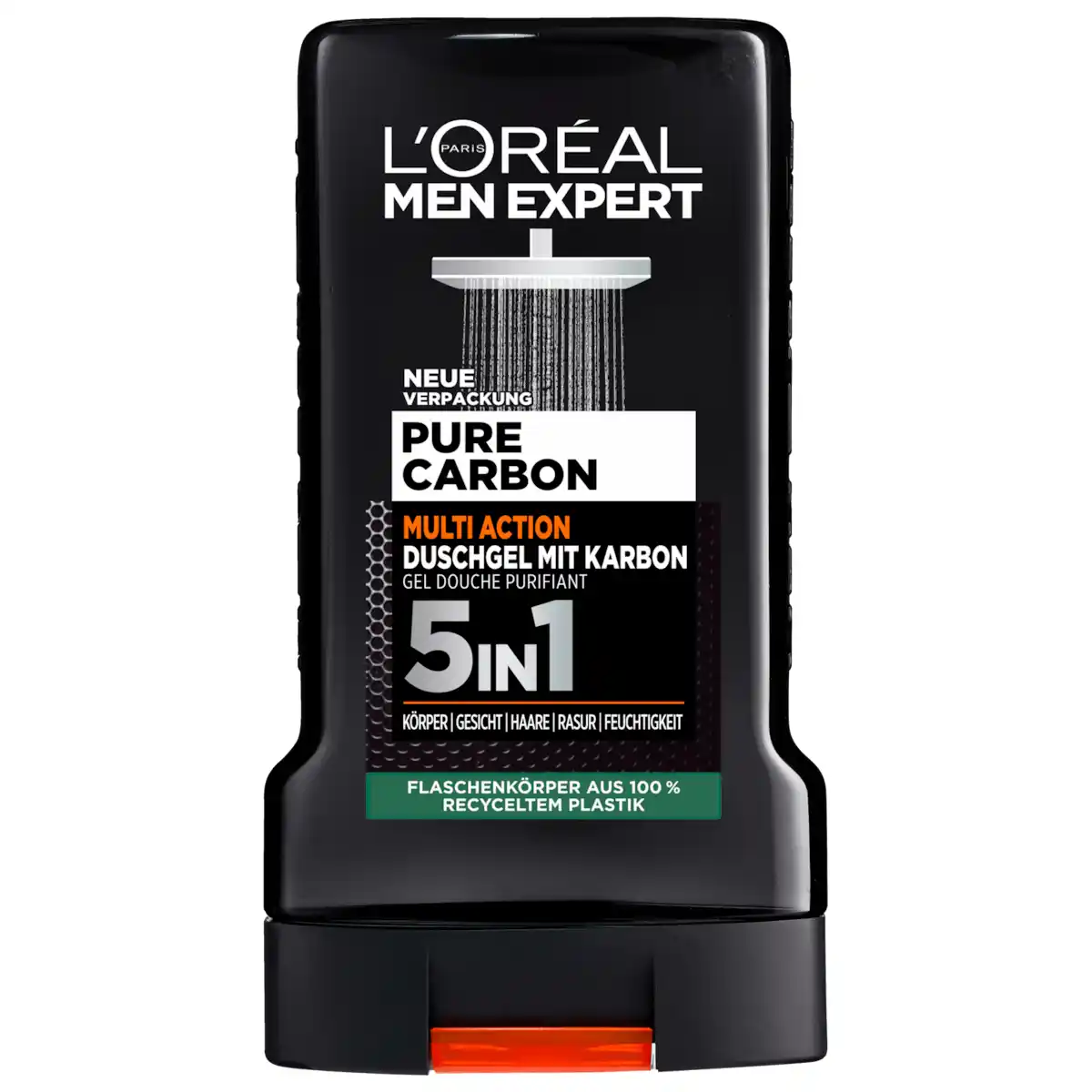 Bild 1 von L'Oréal Men Expert Duschgel & Shampoo Pure Carbon 5in1 250ml