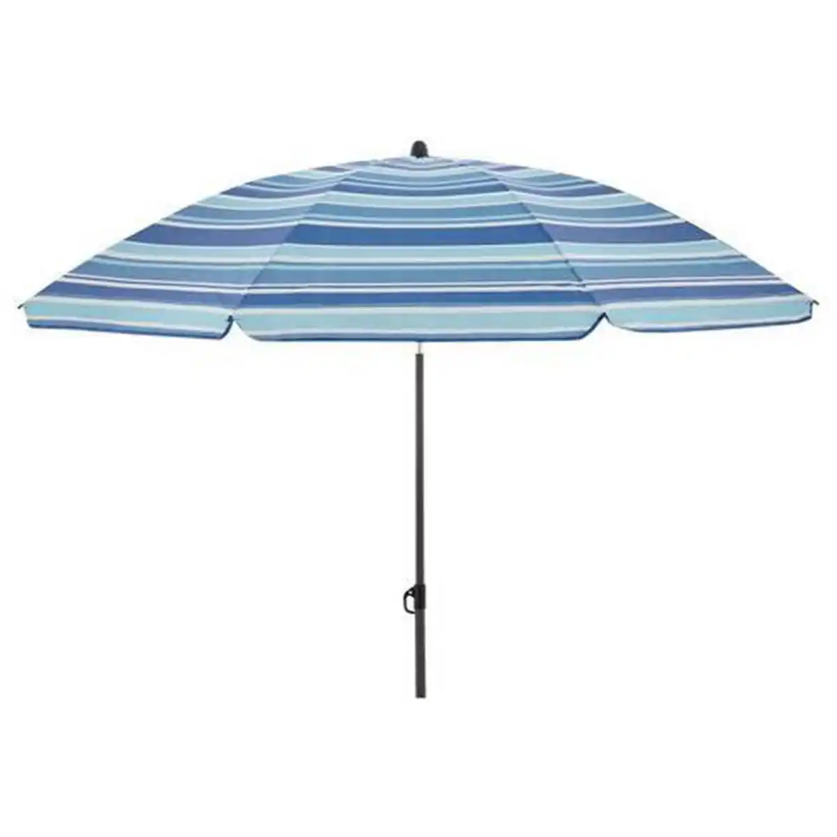 Bild 1 von Doppler Sonnenschirm, Anthrazit, Blau, Hellblau, Dunkelblau, Textil, 160x160 cm, höhenverstellbar, Knickgelenk, wetterbeständig, Sonnen- & Sichtschutz, Sonnenschirme, Sonnenschirme rund