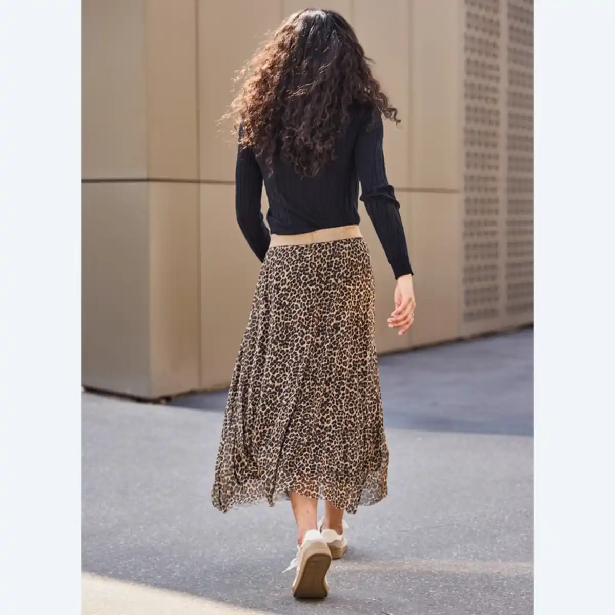 Bild 4 von Damen-Rock mit Leo-Muster