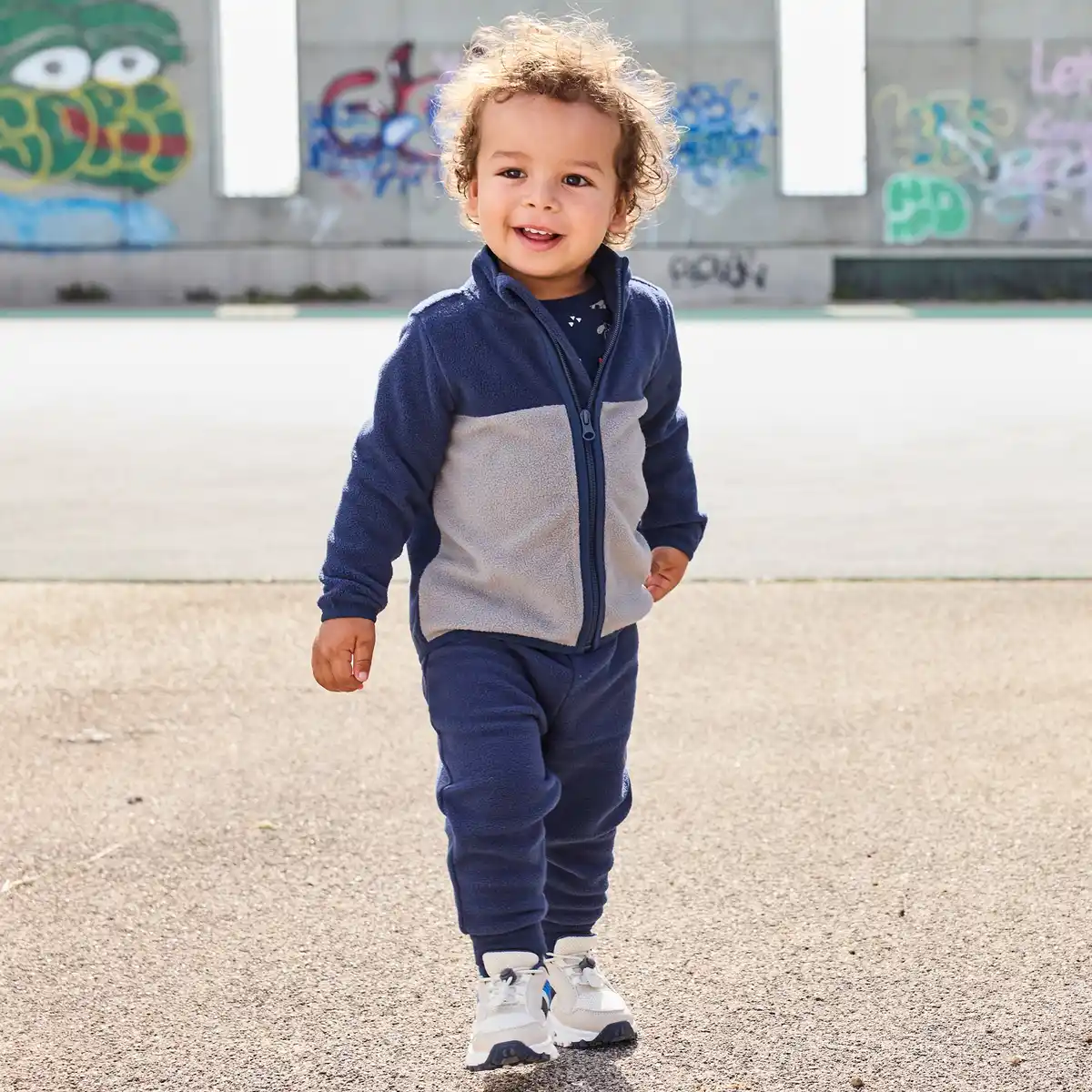 Bild 1 von Baby-Jungen-Set aus Fleece, 2-teilig