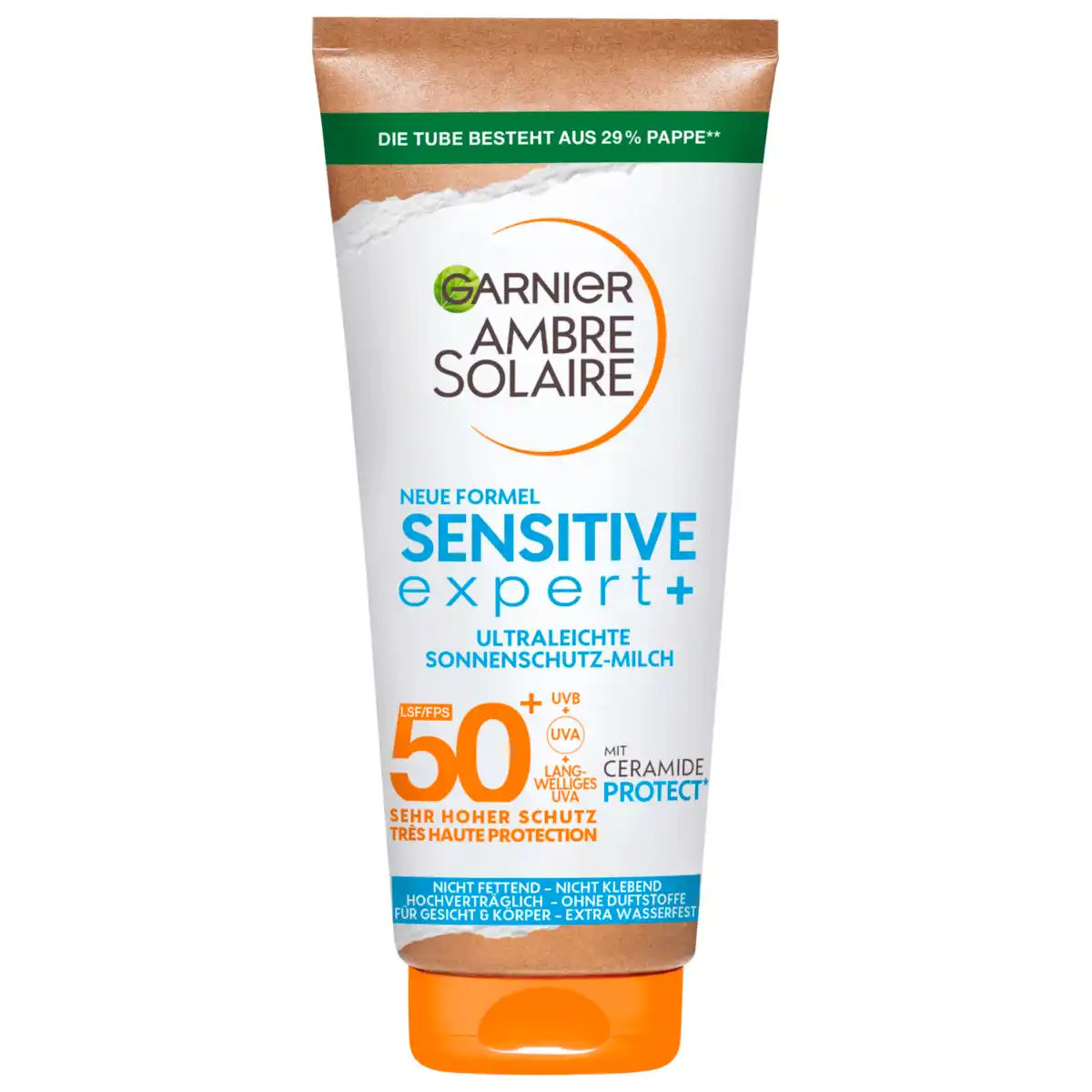 Bild 1 von Garnier Ambre Solaire Sonnenmilch Sensitiv LSF 50+ 175ml