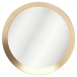 PLAYBOY Wandspiegel Grace Gold Metall D ca. 80 cm, Goldfarben