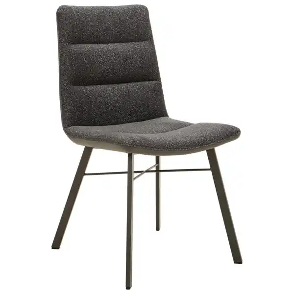 Bild 1 von Bert Plantagie Stuhl, Dunkelgrau, Textil, eckig, A-Form, 49x88.5x65 cm, Lederauswahl, Stoffauswahl, Gestellauswahl, Esszimmer, Stühle, Esszimmerstühle, Vierfußstühle