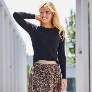 Damen-Pullover mit Strukturoptik