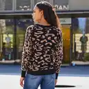 Bild 4 von Damen-Pullover mit Jaquardmuster