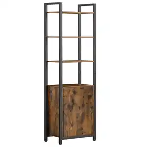 REGAL BOOKSHELF, Braun, Schwarz