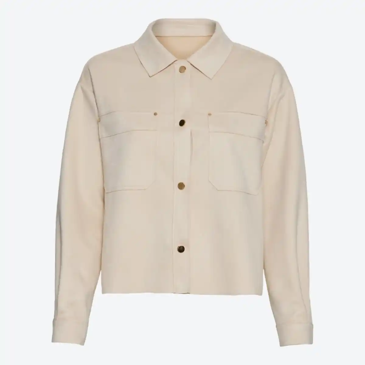 Bild 2 von Damen-Hemdjacke mit Kragen