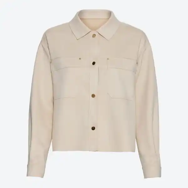 Bild 2 von Damen-Hemdjacke mit Kragen