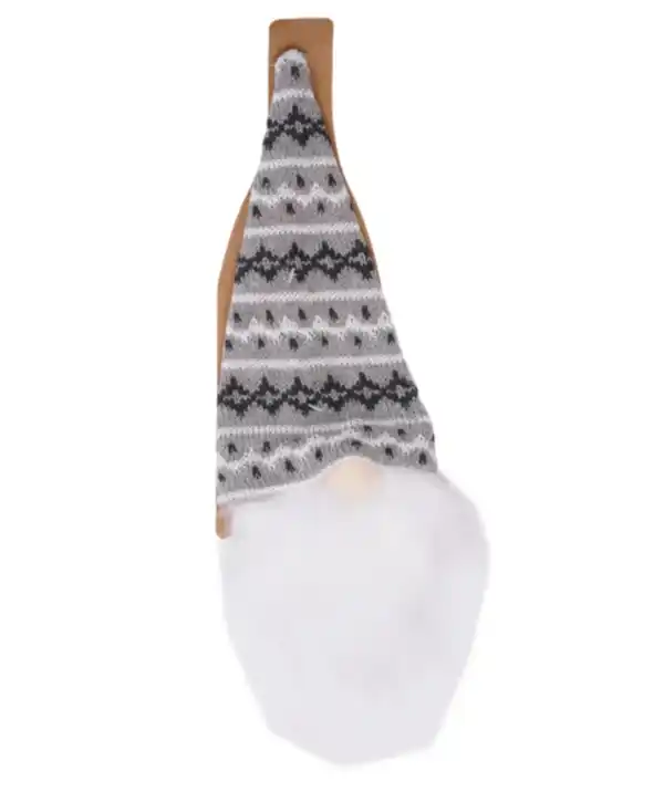 Bild 1 von Flaschenbezug Weihnachten, grau/weiß