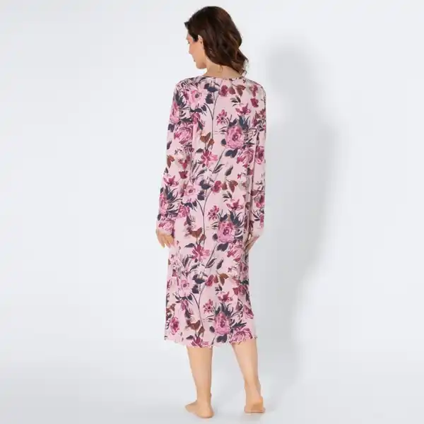 Bild 4 von Damen-Nachthemd mit Allover-Print