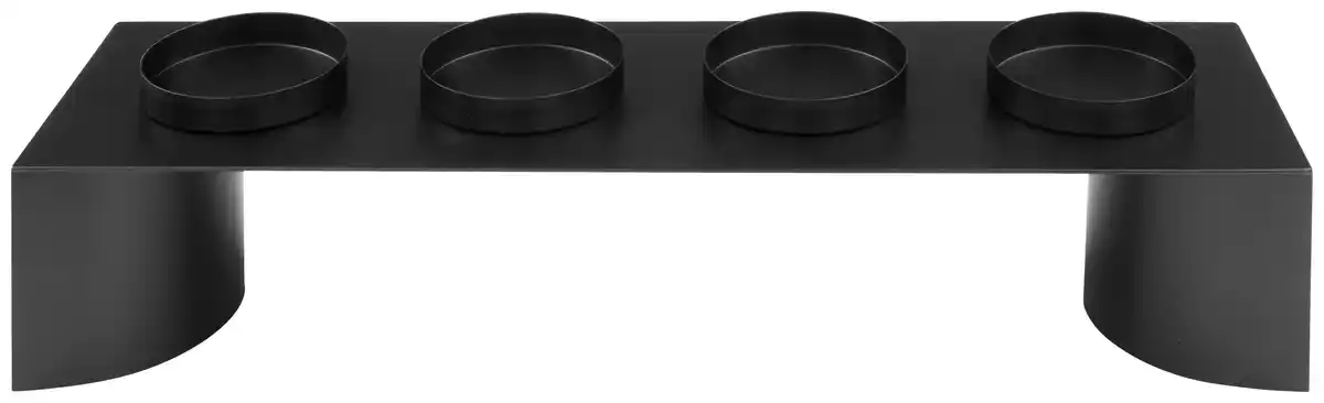 Bild 1 von Kerzenhalter Tessa in Schwarz, Schwarz