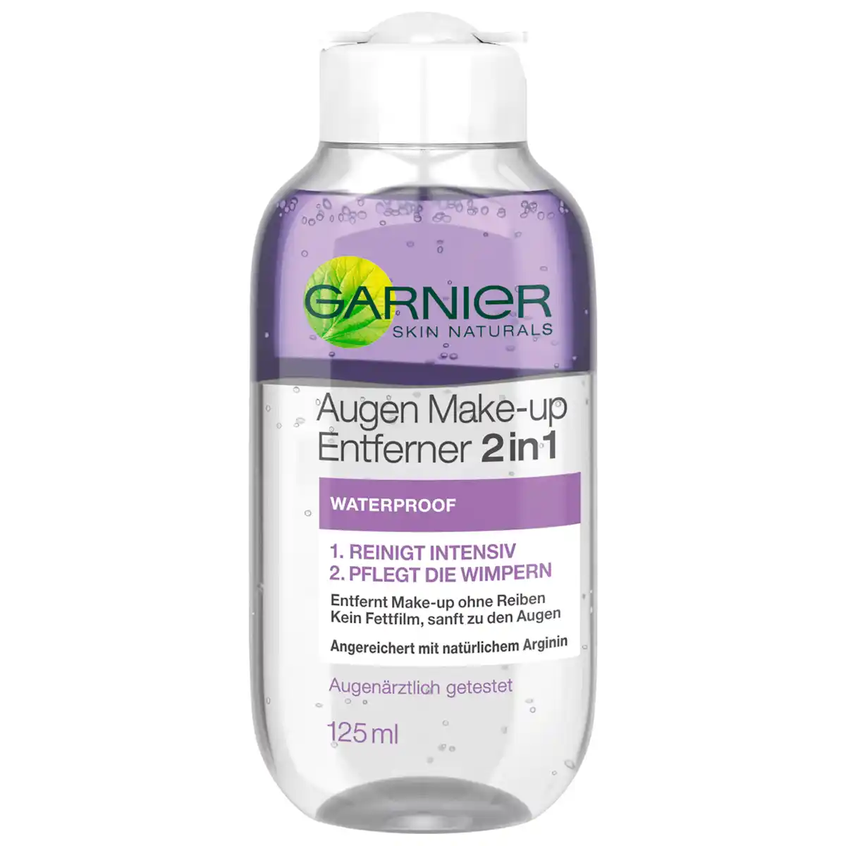 Bild 1 von Garnier Augen Make-up Entferner 2in1, Waterproof 125ml