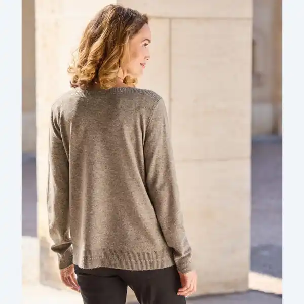 Bild 4 von Damen-Pullover mit RWS-zertifizierter Wolle