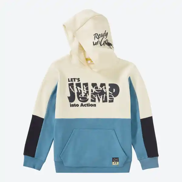 Bild 3 von Kinder-Jungen-Hoodie mit Kapuze