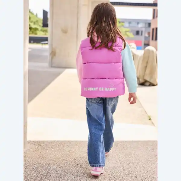 Bild 4 von Kinder-Mädchen-Jeans mit verstellbarer Bundweite