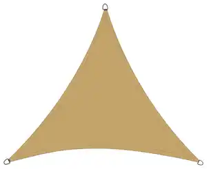 Sonnensegel H16881 ca. 360x360x360 cm Sandfarben, Sandfarben