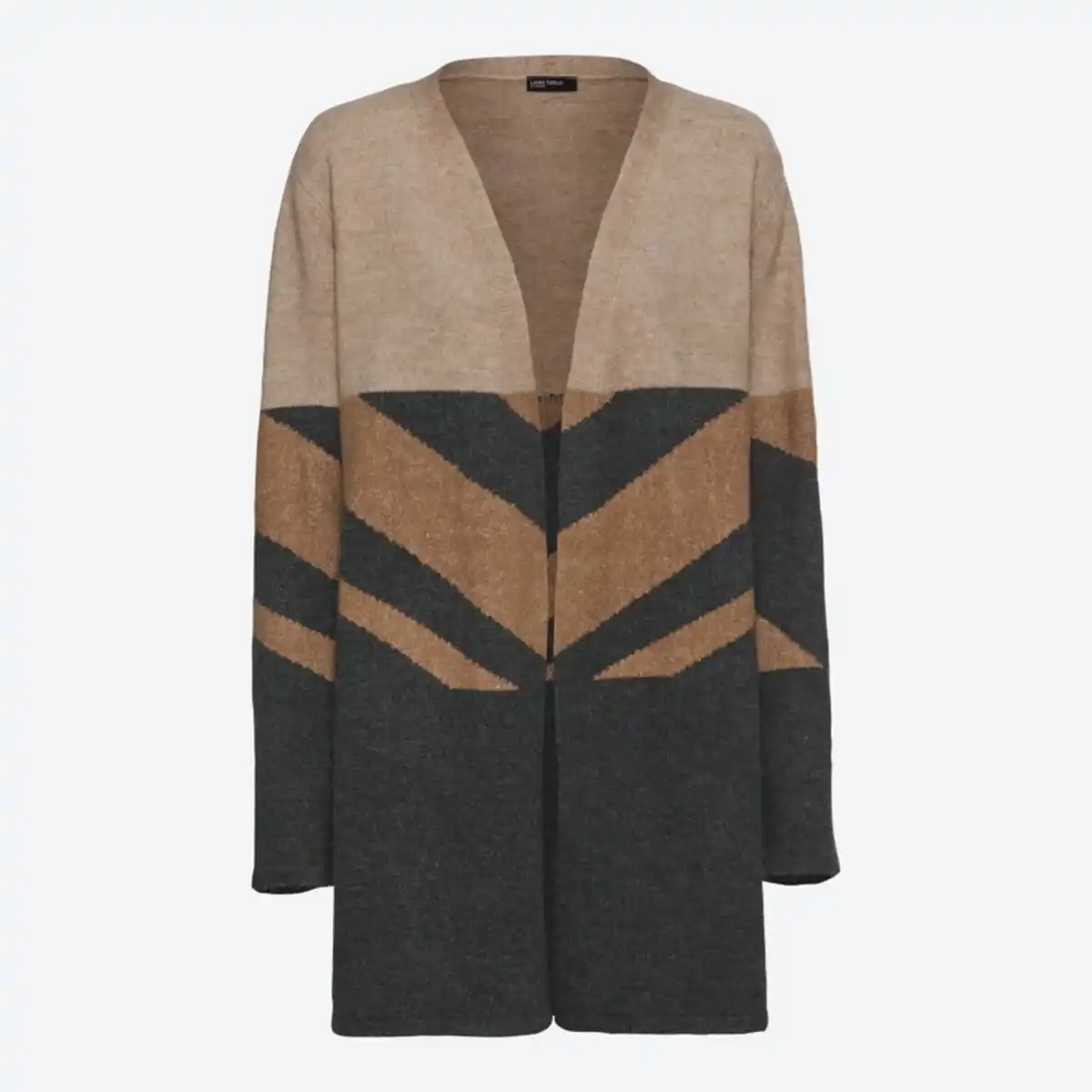 Bild 2 von Damen-Strickjacke im Colorblocking-Design