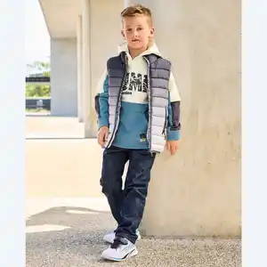 Kinder-Jungen-Jeans mit verstellbarer Bundweite