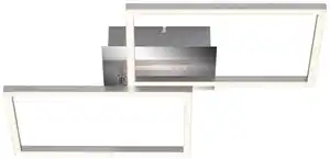LED-Deckenleuchte Ölo max. 30 Watt Deckenlampe, Alufarben, Chromfarben