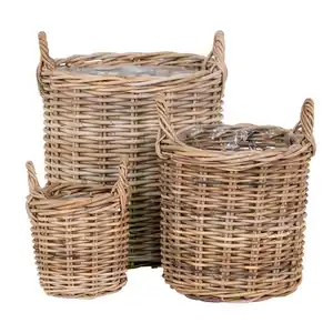 Korbset Sema Baskets Braun, 3er Set, Braun