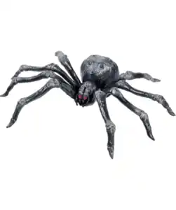 Deko-Spinne Halloween, schwarz