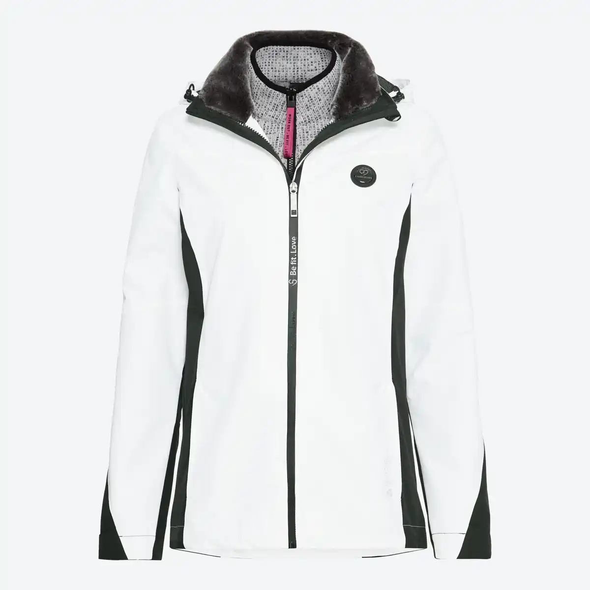 Bild 3 von Damen-3-in-1-Jacke mit Fleece-Innenjacke