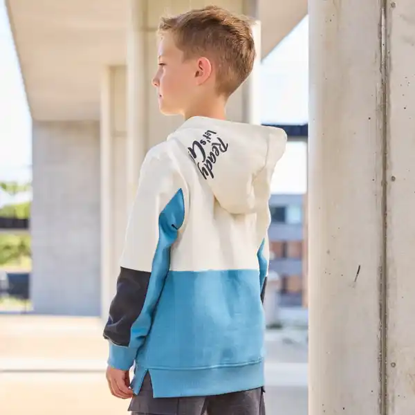 Bild 4 von Kinder-Jungen-Hoodie mit Kapuze