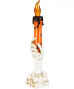 LED-Kerze Halloween, orange